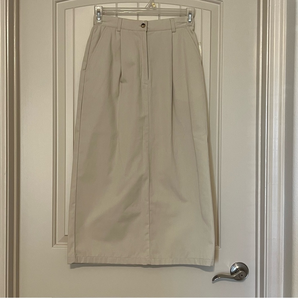 Long Cream/Beige Skirt